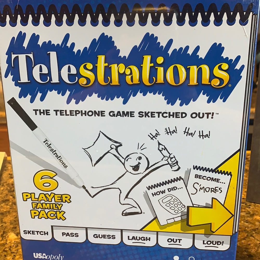 Telestrations game last one!
